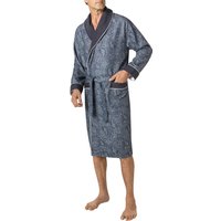 Morgenstern Herren Bademantel blau Gemustert Morgenstern Herren Bademantel blau Gemustert von Morgenstern