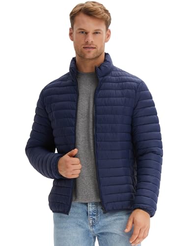 Morgenstern Herren Jacke Steppjacke Daunenjacke Übergangsjacke Leichte Winterjacke Sommerjacke L Blau von Morgenstern