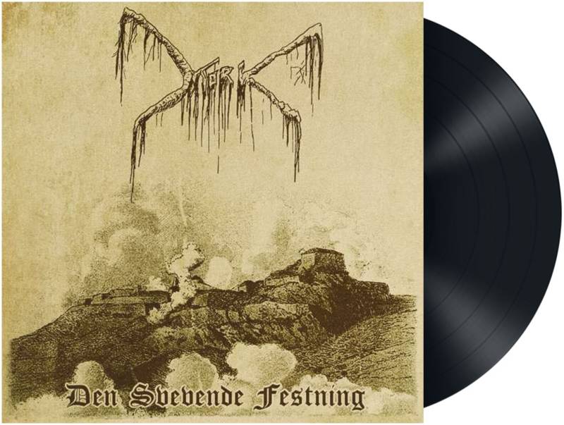 Mork Den svevende festning LP schwarz von Mork