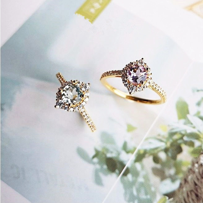 Amethyst Ring Lila Kristall Edelstein Grün Silber Minimalist Jahrestag Geschenk Für Sie Amethyst Ring Lila Kristall Edelstein Grün Silber Minimalist Jahrestag Geschenk Für Sie von MorningLifeJewelry