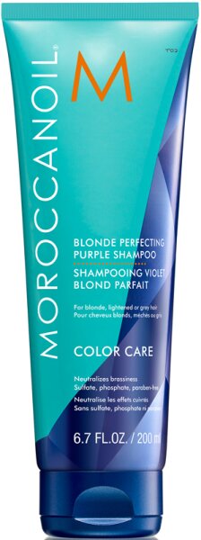 Moroccanoil Blonde Perfecting Purple Shampoo 200 ml von Moroccanoil