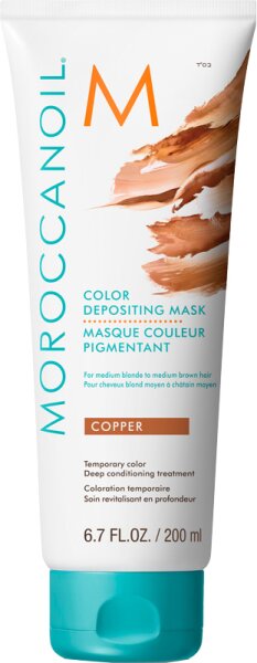 Moroccanoil Color Depositing Maske Copper, 200 ml von Moroccanoil