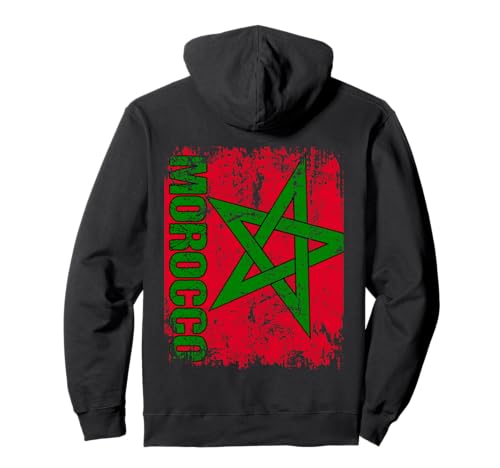 MAROKKO Flagge | Damen Herren Kinder MAROKKO Pullover Hoodie MAROKKO Flagge | Damen Herren Kinder MAROKKO Pullover Hoodie von Morocco Family Shop