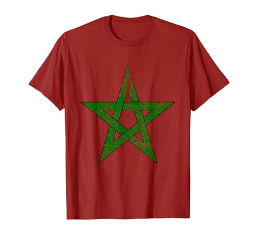 MAROKKO Flagge | Damen Herren Kinder MAROKKO T-Shirt MAROKKO Flagge | Damen Herren Kinder MAROKKO T-Shirt von Morocco Family Shop