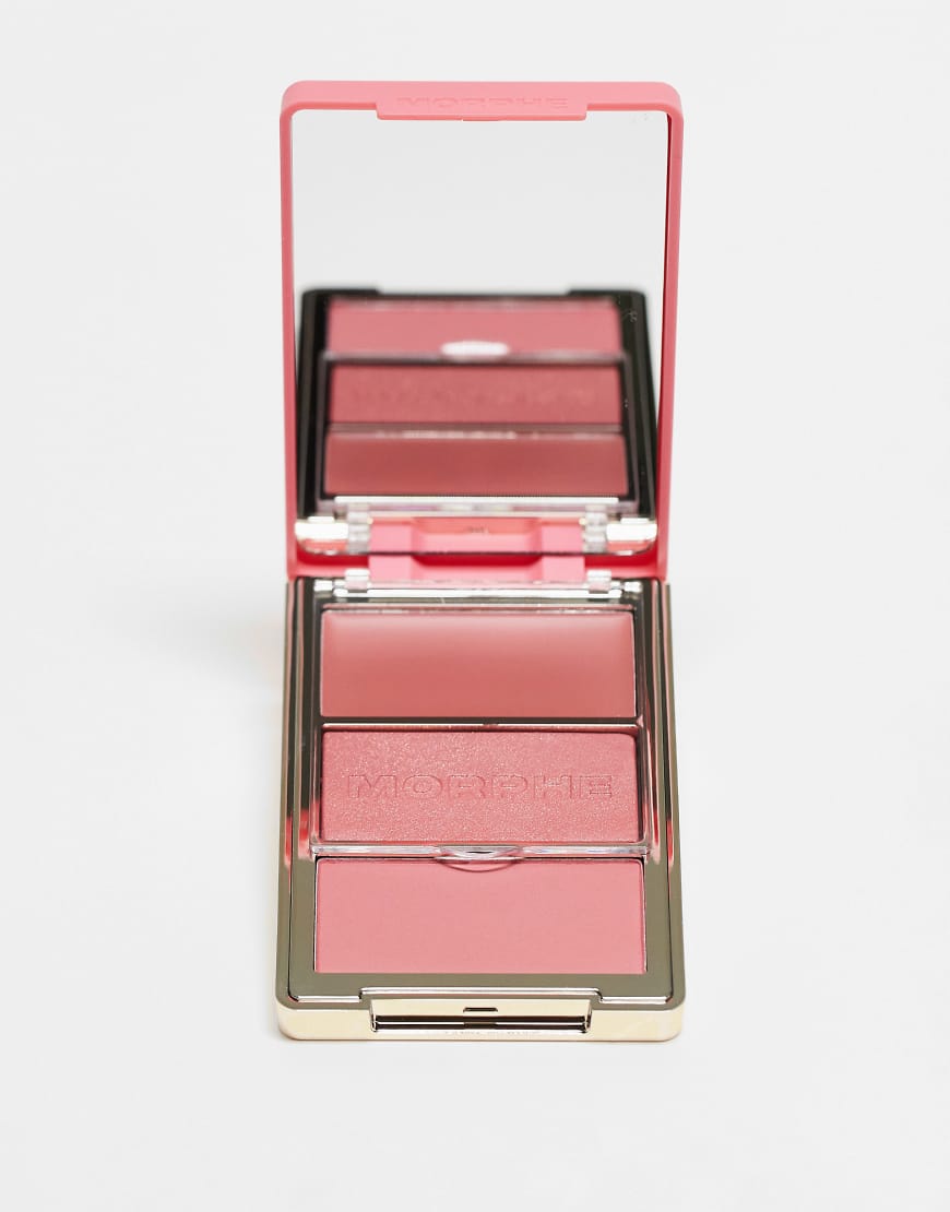 Morphe - Cheek Thrills - Multi-Finish Rouge-Trio - Blind Date-Rosa von Morphe