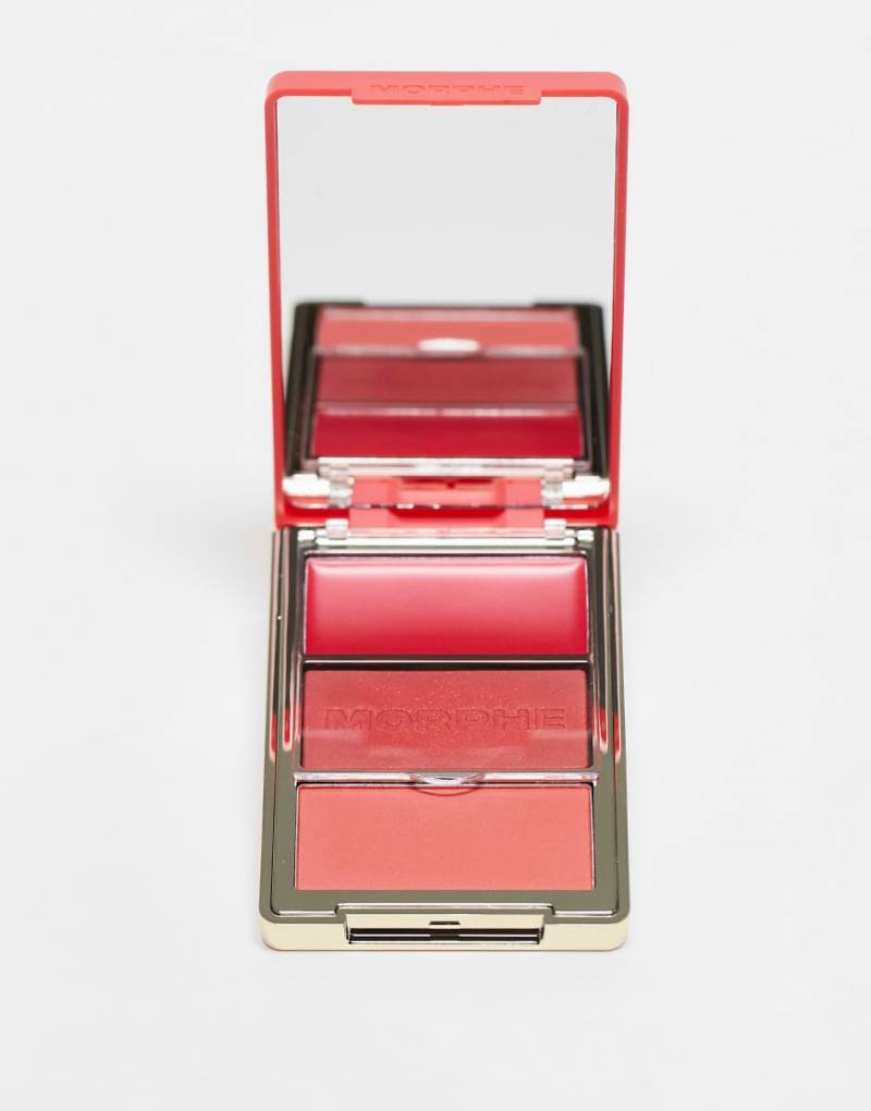 Morphe - Cheek Thrills - Multi-Finish Rouge-Trio - Cabana Club-Rosa von Morphe