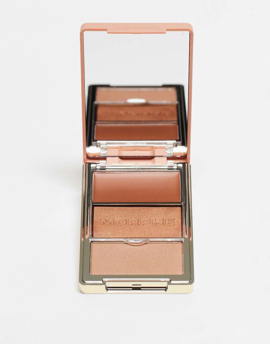 Morphe - Cheek Thrills - Multi-Finish Rouge-Trio - Sunset Swim-Rosa von Morphe
