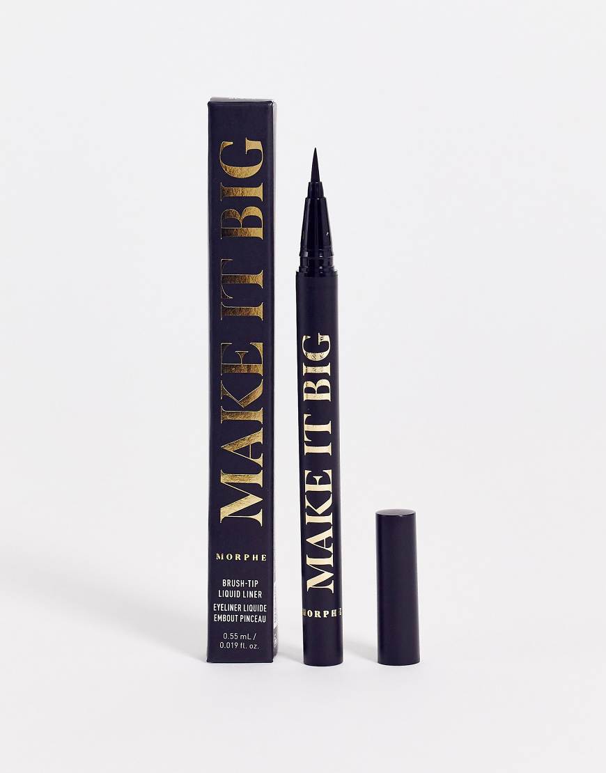Morphe - Make It Big - Flüssiger Eyeliner mit Pinselspitze-Schwarz Morphe - Make It Big - Flüssiger Eyeliner mit Pinselspitze-Schwarz von Morphe