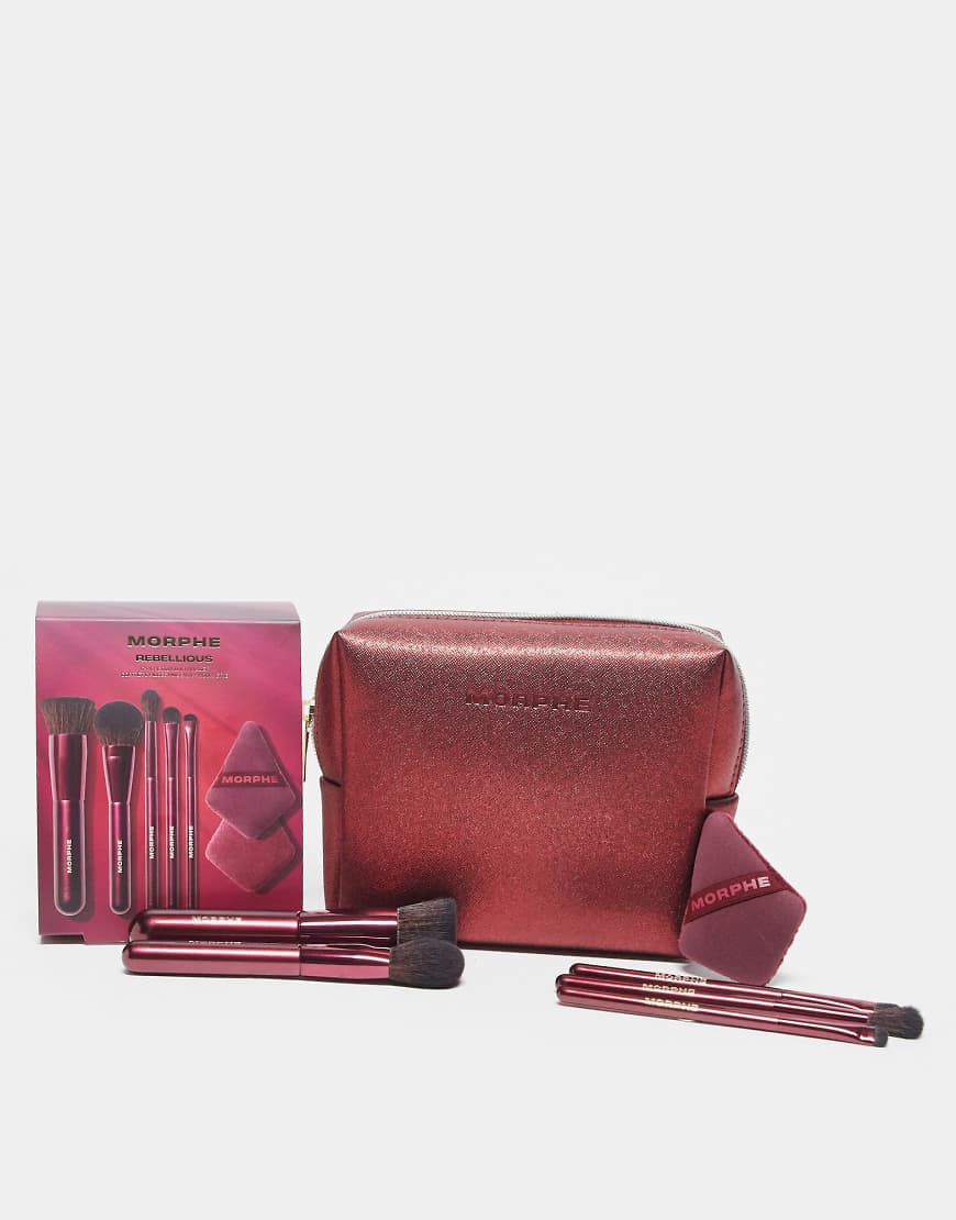 Morphe - Rebellious - 6-teiliges Pinsel- und Tool-Set für die Reise-Bunt von Morphe