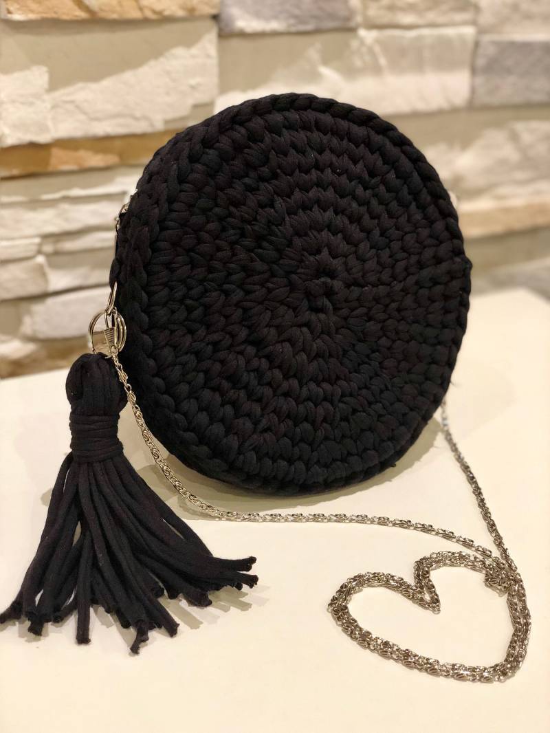 Round Bag From Cotton Yarn Round Bag From Cotton Yarn von Morpiko