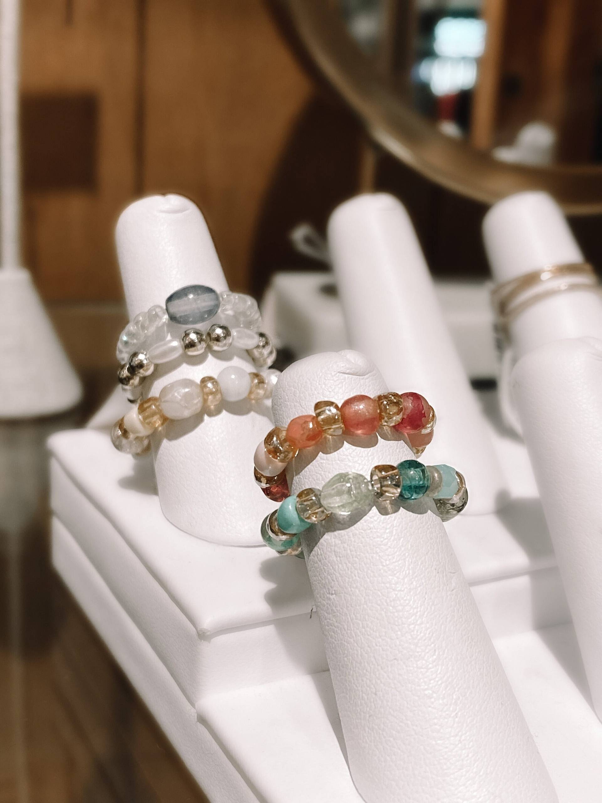 Die 0, 0 Perlenringe Die 0, 0 Perlenringe von MorrisJewlery