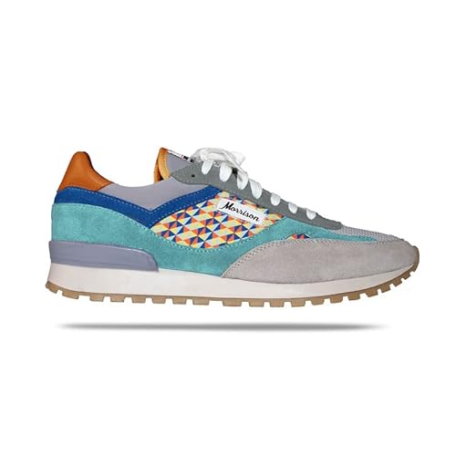 Morrison - Sneaker - Future Alpha - Herren und Damen - Aquamarin, Dunkelblau und Grau - Entworfen in Spanien, grau, 46 EU von Morrison