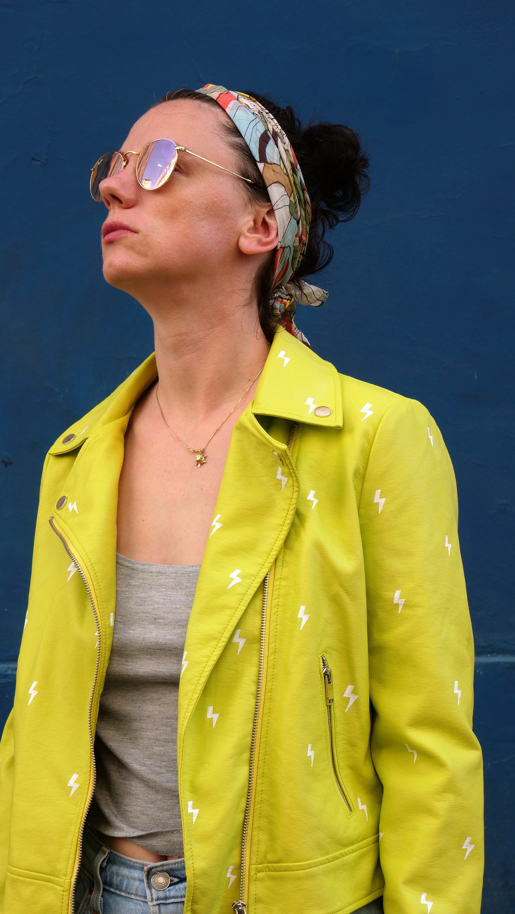 Individuelle/Handgezeichnete Jackenblitzmuster von Morskochado