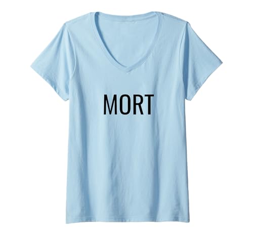 Damen Mort T-Shirt mit V-Ausschnitt Damen Mort T-Shirt mit V-Ausschnitt von Mort