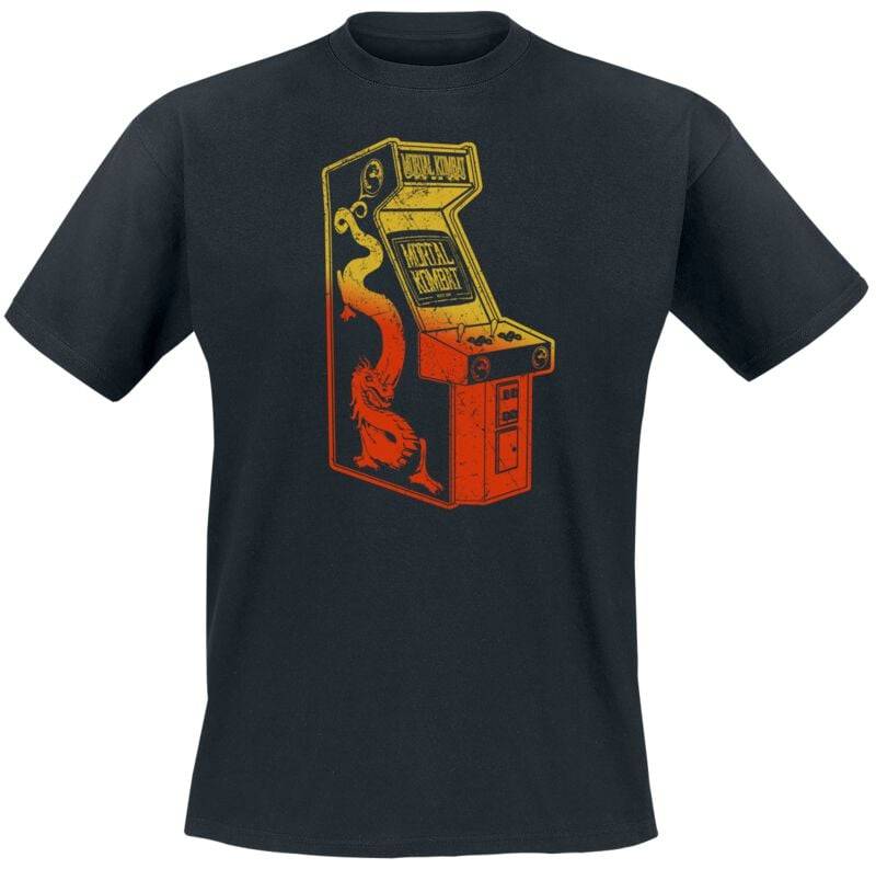 Mortal Kombat Arcade T-Shirt schwarz in XXL von Mortal Kombat