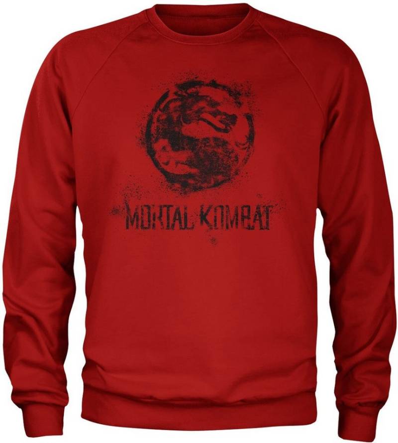 Mortal Kombat Rundhalspullover Distressed Dragon Sweatshirt von Mortal Kombat