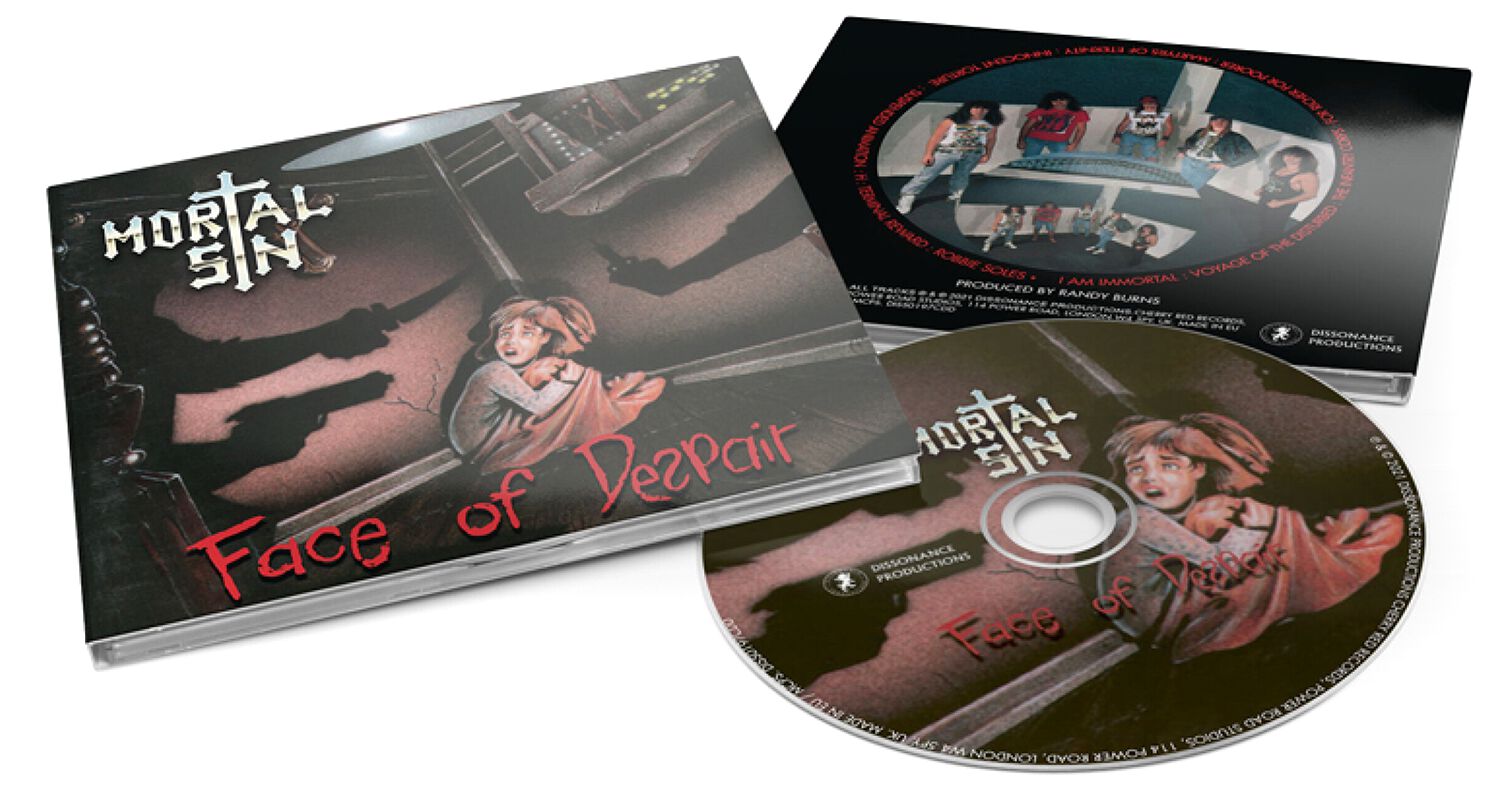 Mortal Sin Face of despair CD multicolor Mortal Sin Face of despair CD multicolor von Mortal Sin