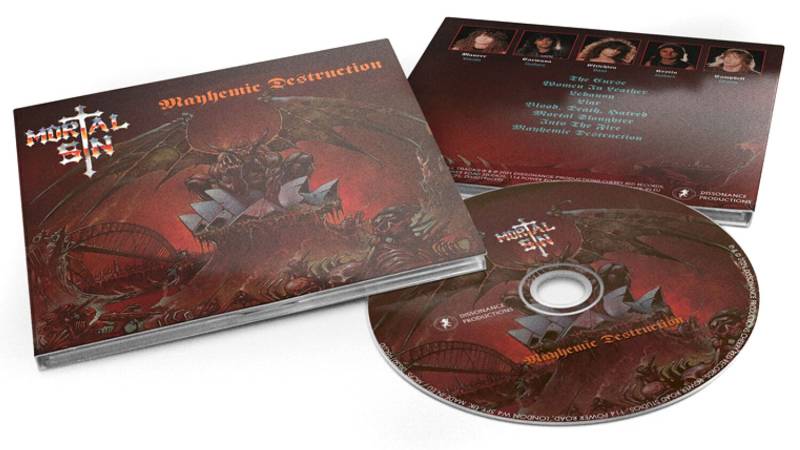 Mortal Sin Mayhemic destruction CD multicolor von Mortal Sin