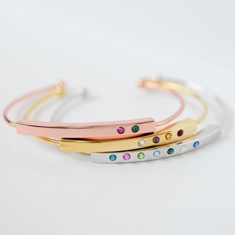Benutzerdefinierte Birthstone Armband Für Mama, Großmutter, Muttertag Personalisierte Geschenk, Neue Mutter Swarovski Schmuck Stammbaum 177 von MoruStudio