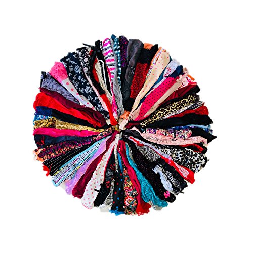 Morvia Verschiedene Frauen Tanga Pack Spitze Tanga String Bikini Unterwäsche Höschen, 20 Stück., Large von Morvia