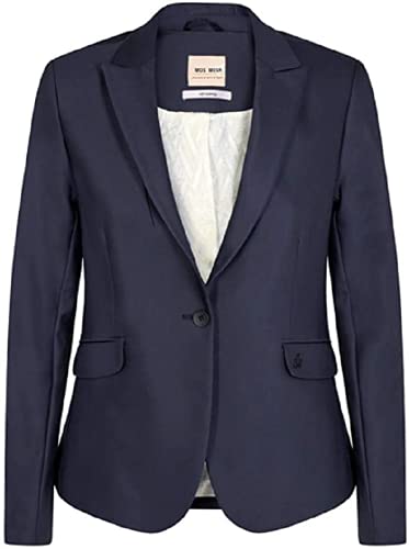 Mos Mosh Blake Night Blazer Sustainable, blau(navy), Gr. 40 von Mos Mosh