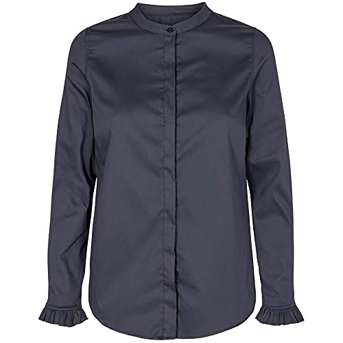 Mos Mosh Bluse Mattie mit Baumwolle XXL Navy von Mos Mosh