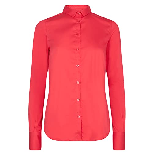 Mos Mosh Bluse Tilda mit Baumwolle L Rot von Mos Mosh