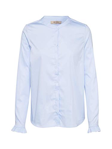 Mos Mosh Bluse Mattie mit Baumwolle XL Hellblau von Mos Mosh