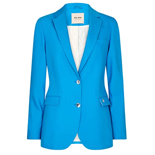 Mos Mosh Damen Jacke Mary Night Blazer Blue Aster blau - 42 von Mos Mosh