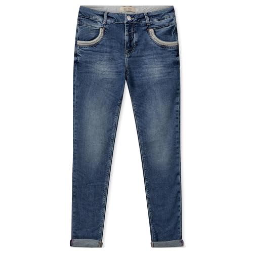 Mos Mosh Damen Jeans MM Naomi Mateos Blue blau - 26 von Mos Mosh