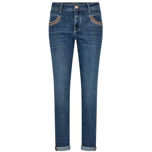 Mos Mosh Damen Jeans MM Naomi Nion Blue dunkelblau - 30 von Mos Mosh