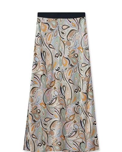 Mos Mosh Damen Rock MMBIAS Arzu Skirt Smoke Green grün bunt - L von Mos Mosh