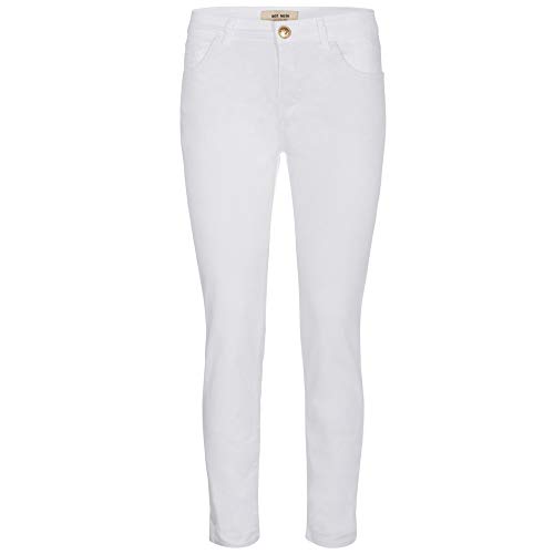 Mos Mosh Jeans Sumner Decor mit Zierborte 27 Weiß von Mos Mosh