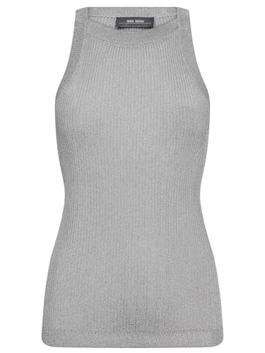 Mos Mosh MMImanja Knit Tank Top Silver - M von Mos Mosh