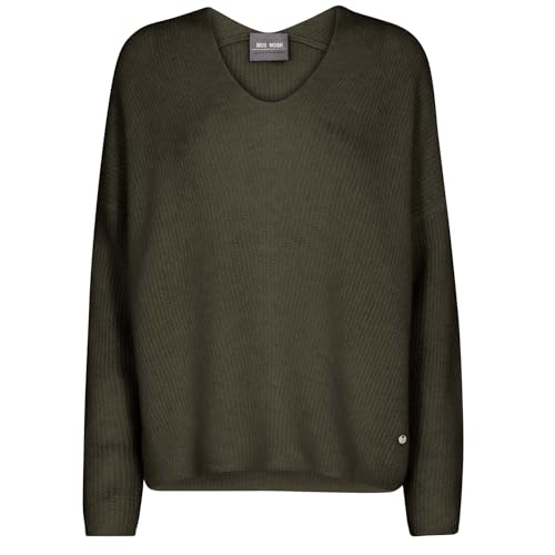 Mos Mosh Pullover Thora mit Alpaka L Grün von Mos Mosh