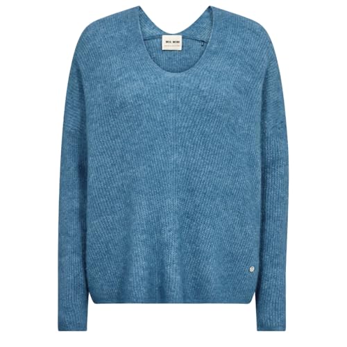 Mos Mosh Pullover Thora mit Alpaka XS Blau von Mos Mosh