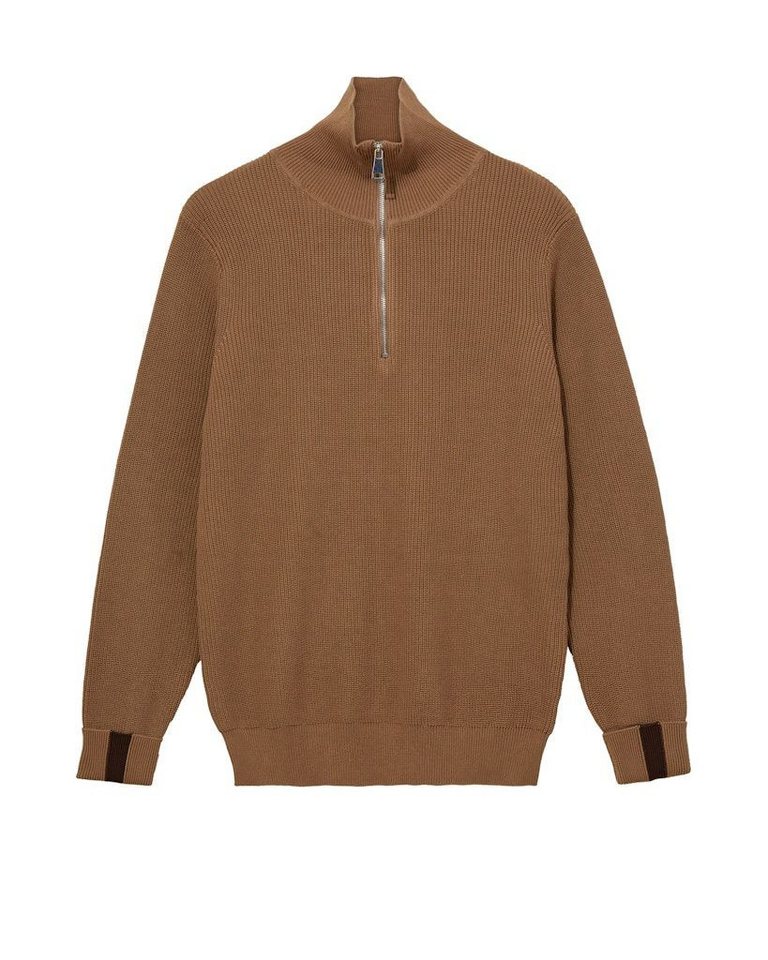Mos Mosh Rundhalspullover MMGPorter Quarter-Zip Knit von Mos Mosh