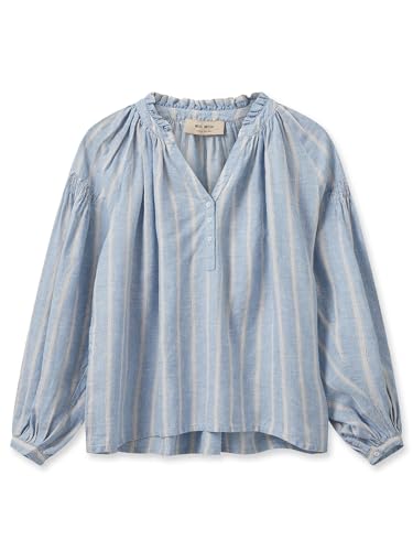 Mos Mosh Safi Striped Linen Shirt (*) - M von Mos Mosh