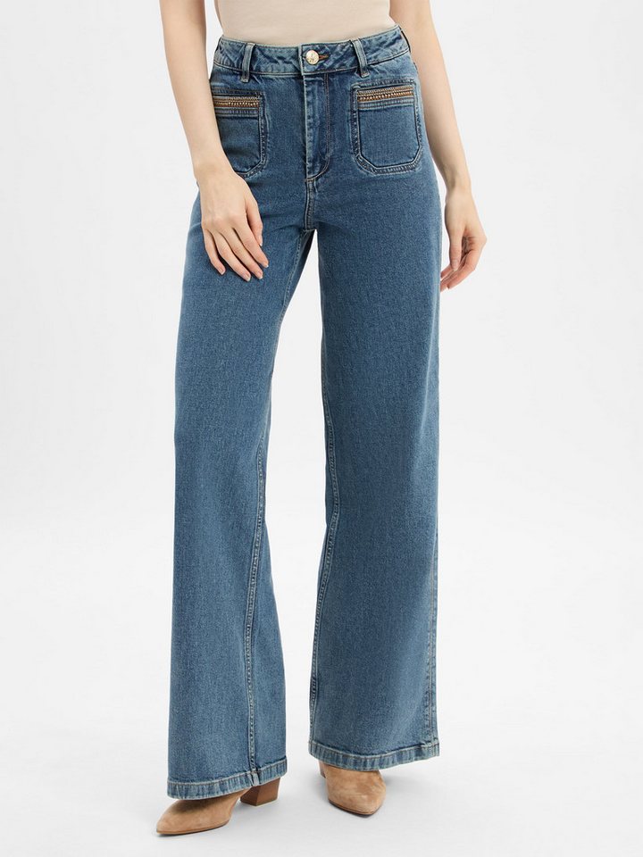 Mos Mosh Straight-Jeans MMColette Linpos von Mos Mosh