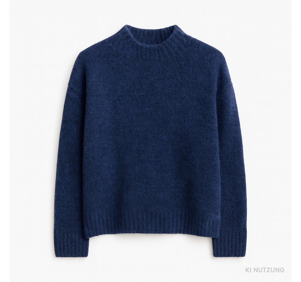 Mos Mosh Strickjacke Thora MOS MOSH Strickpullover blau von Mos Mosh