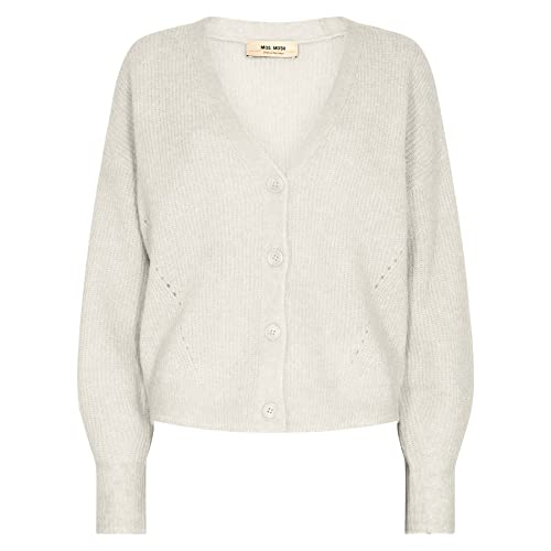 Mos Mosh Strickjacke Thora mit Alpaka M Beige von Mos Mosh