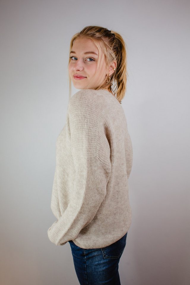 Mos Mosh Wollpullover MMThora V-Neck Knit von Mos Mosh