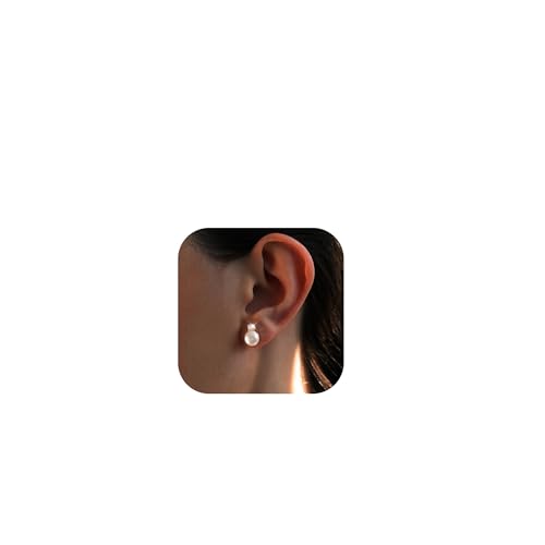 Mosflor Perlenohrringe für Damen Trendy, Messing, Zirkonia Mosflor Perlenohrringe für Damen Trendy, Messing, Zirkonia von MosFlor