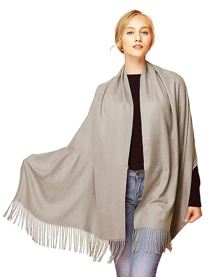 Moschen-Bayern Modeschal Pashmina Stola Damen Kaschmir Schultertuch Abendkleid festlich Schal, super weich und geschmeidig von Moschen-Bayern