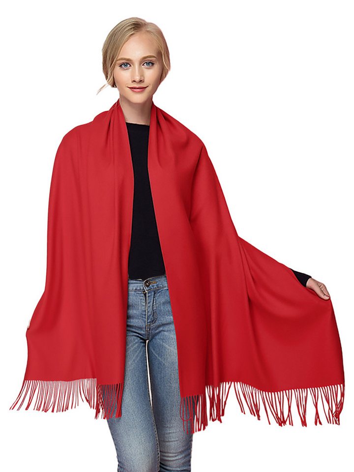 Moschen-Bayern Modeschal Pashmina Stola Damen Kaschmir Schultertuch Abendkleid festlich Schal, super weich und geschmeidig von Moschen-Bayern