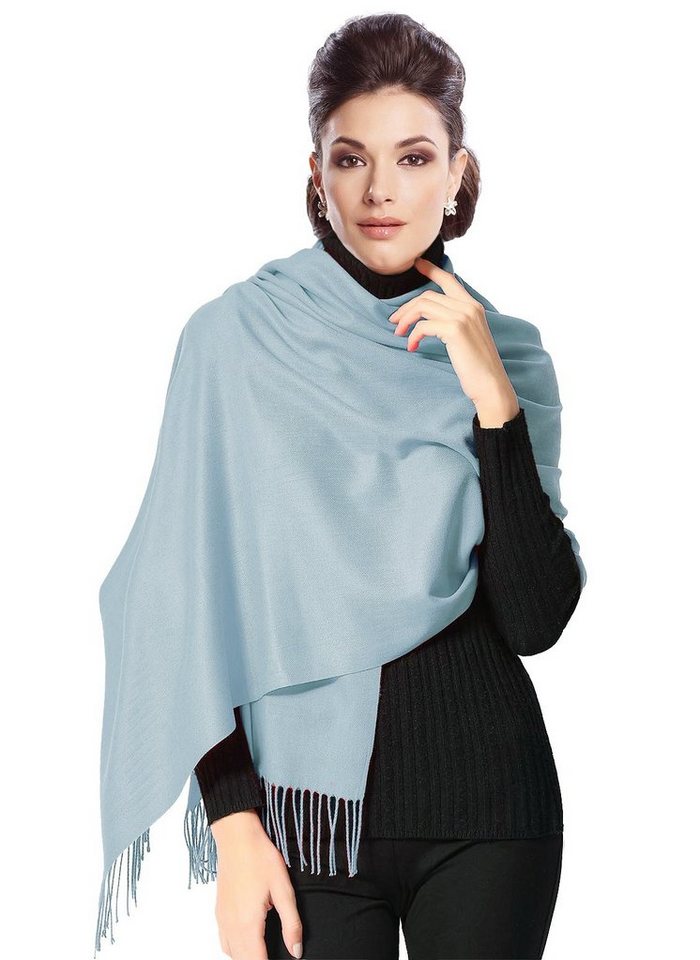 Moschen-Bayern Modeschal Pashmina Stola Damen Kaschmir Schultertuch Abendkleid festlich Schal, super weich und geschmeidig von Moschen-Bayern