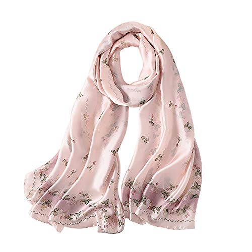 Moschen-Bayern Pashmina Stola Damen Schultertuch Schal Trachtentuch Hochzeit Abendkleid Dirndl festlich elegant - Rosa von Moschen-Bayern