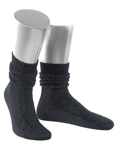 Moschen-Bayern Trachtensocken Herren Socken Lederhose Tracht Trachtenstümpfe Jagdsocken Kurz Anthrazit von Moschen-Bayern