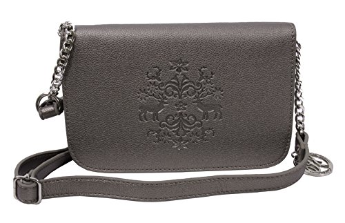 Moschen-Bayern Trachtentasche/Dirndltasche/Damentasche Handtasche/Umhängetasche/Ledertasche - Braun Bronze von Moschen-Bayern