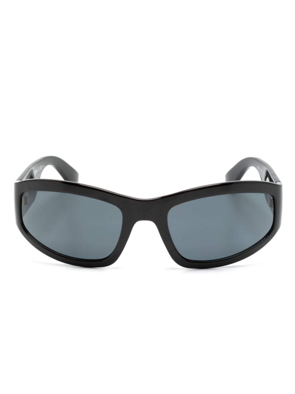 Moschino Eyewear Sonnenbrille im Biker-Look - Schwarz von Moschino Eyewear